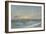 Sunset over the Sea, 1900 (Oil on Board)-William Pye-Framed Giclee Print