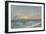 Sunset over the Sea, 1900 (Oil on Board)-William Pye-Framed Giclee Print