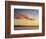 Sunset over the sea of fog on the Uetliberg near Zurich-enricocacciafotografie-Framed Photographic Print