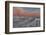 Sunset over the Whitefish Range and Flower Point in Whitefish, Montana-Chuck Haney-Framed Photographic Print