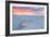 Sunset over Two Lagoons in Lencois Maranhenses National Park-Alex Saberi-Framed Photographic Print