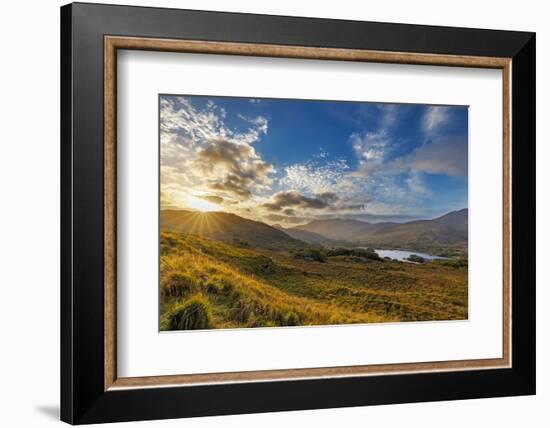 Sunset over Upper Lake Killarney in Killarney National Park, Ireland-Chuck Haney-Framed Photographic Print