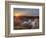 Sunset over Wetlands at Ocean Shores, Washington, USA-Tom Norring-Framed Photographic Print