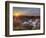 Sunset over Wetlands at Ocean Shores, Washington, USA-Tom Norring-Framed Photographic Print