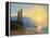 Sunset over Yalta-Ivan Konstantinovich Aivazovsky-Framed Premier Image Canvas