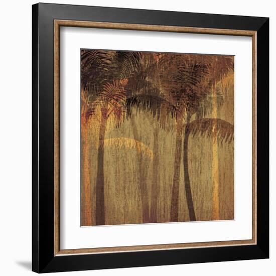 Sunset Palms I-Amori-Framed Giclee Print