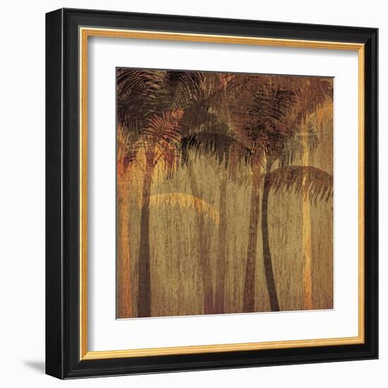 Sunset Palms I-Amori-Framed Giclee Print