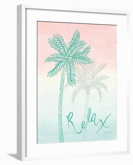 Sunset Palms I-Elyse DeNeige-Framed Art Print