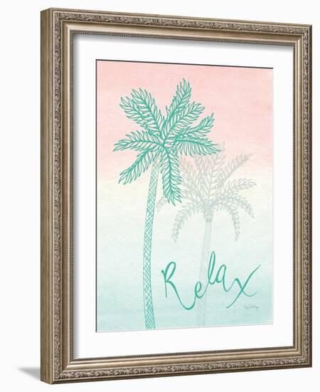 Sunset Palms I-Elyse DeNeige-Framed Art Print