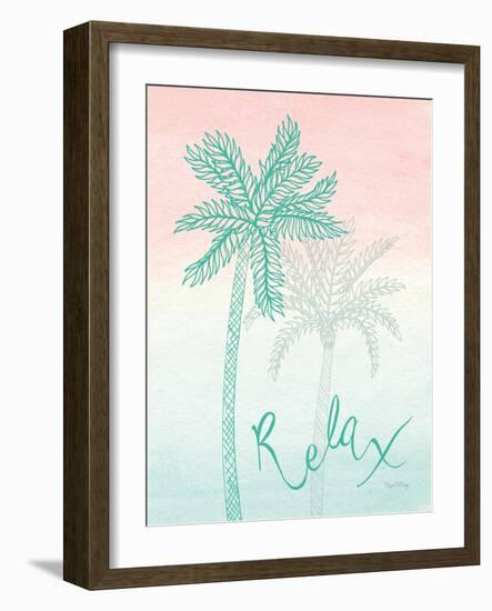 Sunset Palms I-Elyse DeNeige-Framed Art Print