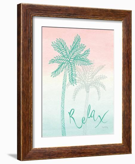 Sunset Palms I-Elyse DeNeige-Framed Art Print