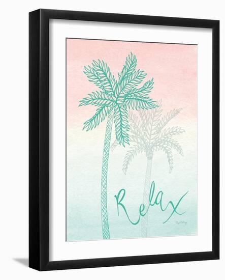 Sunset Palms I-Elyse DeNeige-Framed Art Print