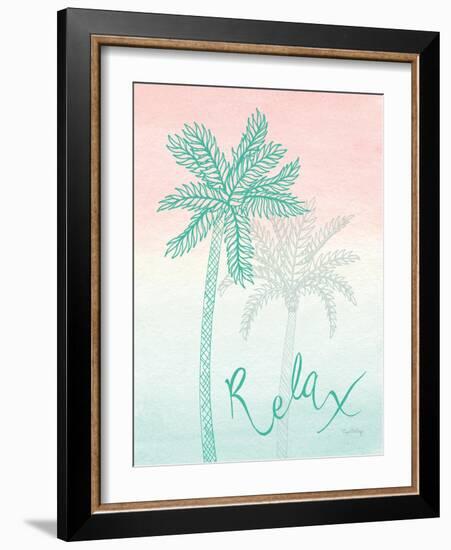 Sunset Palms I-Elyse DeNeige-Framed Art Print