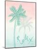 Sunset Palms I-Elyse DeNeige-Mounted Art Print