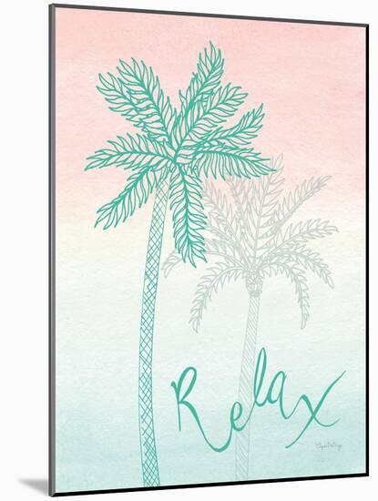 Sunset Palms I-Elyse DeNeige-Mounted Art Print