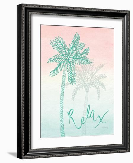 Sunset Palms I-Elyse DeNeige-Framed Art Print