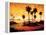 Sunset Palms I-Gregory Williams-Framed Stretched Canvas