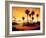 Sunset Palms I-Gregory Williams-Framed Art Print