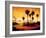 Sunset Palms I-Gregory Williams-Framed Art Print