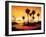 Sunset Palms I-Gregory Williams-Framed Art Print