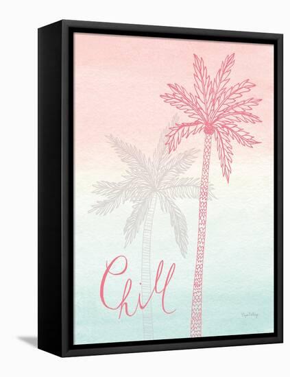 Sunset Palms II-Elyse DeNeige-Framed Stretched Canvas