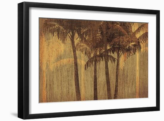 Sunset Palms III-Amori-Framed Giclee Print