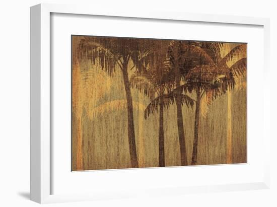 Sunset Palms III-Amori-Framed Giclee Print