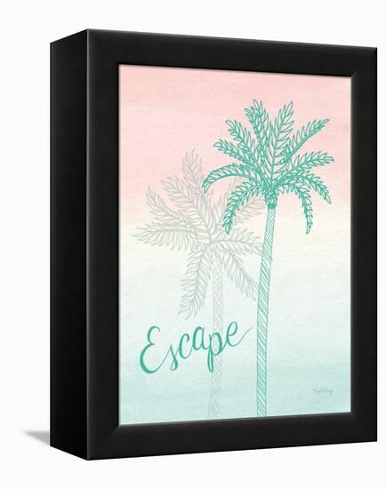 Sunset Palms IV-Elyse DeNeige-Framed Stretched Canvas