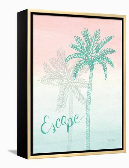 Sunset Palms IV-Elyse DeNeige-Framed Stretched Canvas