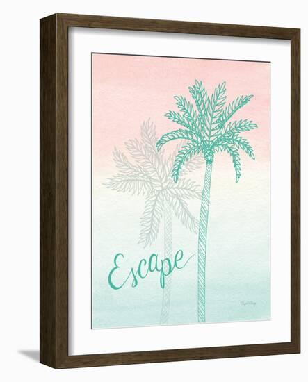 Sunset Palms IV-Elyse DeNeige-Framed Art Print