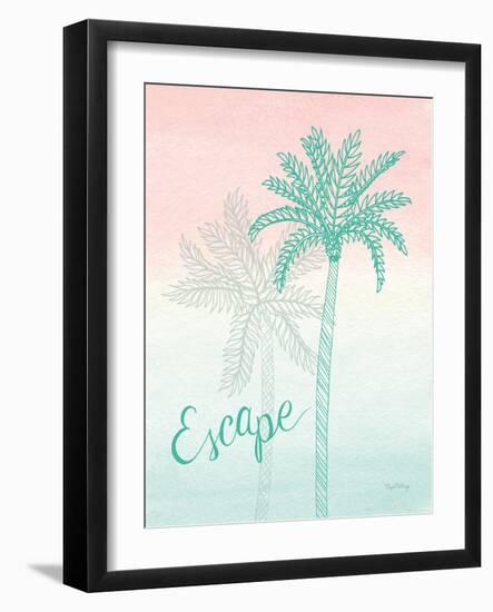 Sunset Palms IV-Elyse DeNeige-Framed Art Print