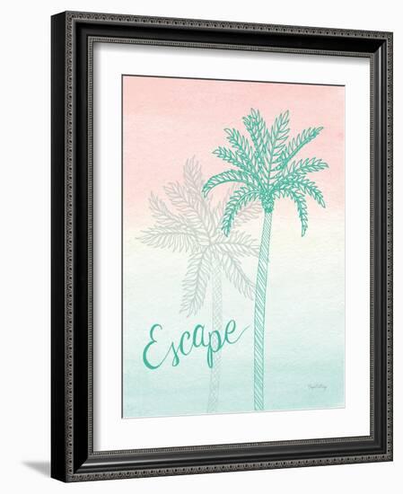 Sunset Palms IV-Elyse DeNeige-Framed Art Print