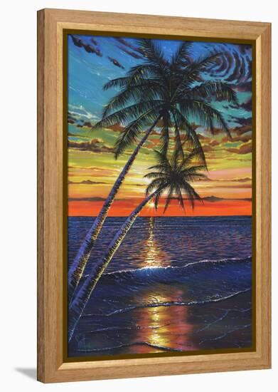 Sunset Palms-Scott Westmoreland-Framed Stretched Canvas