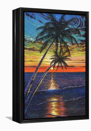 Sunset Palms-Scott Westmoreland-Framed Stretched Canvas