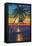 Sunset Palms-Scott Westmoreland-Framed Stretched Canvas