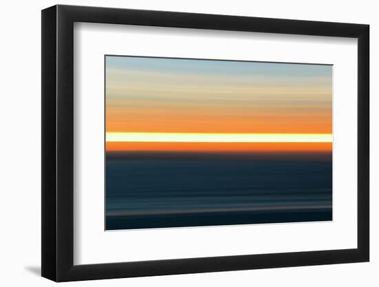 Sunset Panning from Big Sur California.-Songquan Deng-Framed Photographic Print