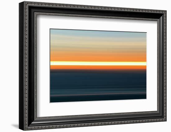 Sunset Panning from Big Sur California.-Songquan Deng-Framed Photographic Print