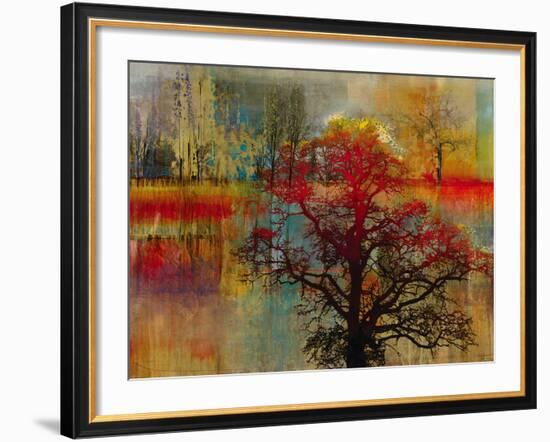 Sunset Pasture-Douglas-Framed Giclee Print