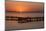 Sunset Pier I-Aaron Matheson-Mounted Photographic Print