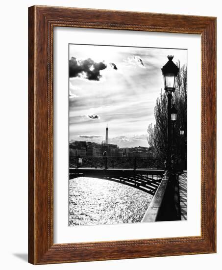Sunset - Pont des Arts - Paris - France-Philippe Hugonnard-Framed Photographic Print