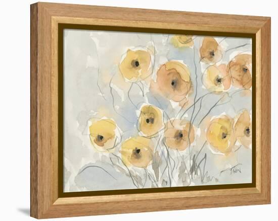 Sunset Poppies I-Samuel Dixon-Framed Stretched Canvas