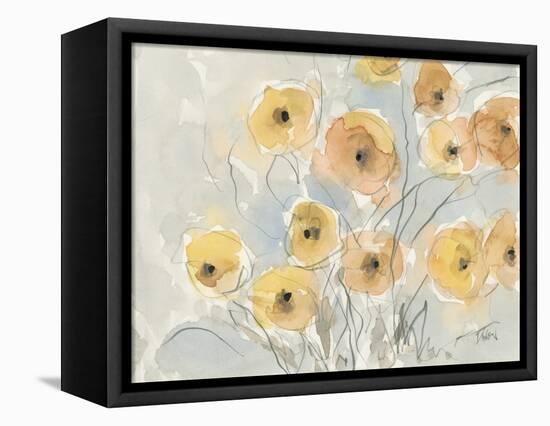 Sunset Poppies I-Samuel Dixon-Framed Stretched Canvas