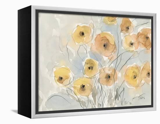 Sunset Poppies I-Samuel Dixon-Framed Stretched Canvas