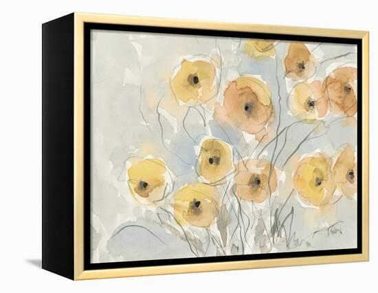 Sunset Poppies I-Samuel Dixon-Framed Stretched Canvas