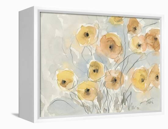 Sunset Poppies I-Samuel Dixon-Framed Stretched Canvas