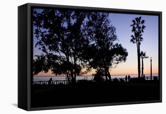 Sunset Promenade I-Rita Crane-Framed Premier Image Canvas