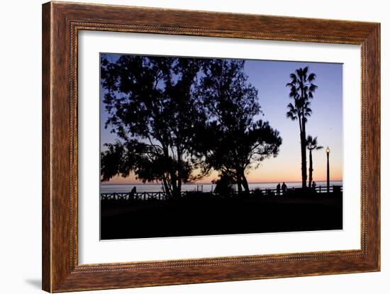 Sunset Promenade I-Rita Crane-Framed Photographic Print