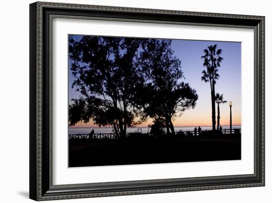 Sunset Promenade I-Rita Crane-Framed Photographic Print