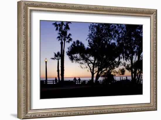 Sunset Promenade II-Rita Crane-Framed Photographic Print