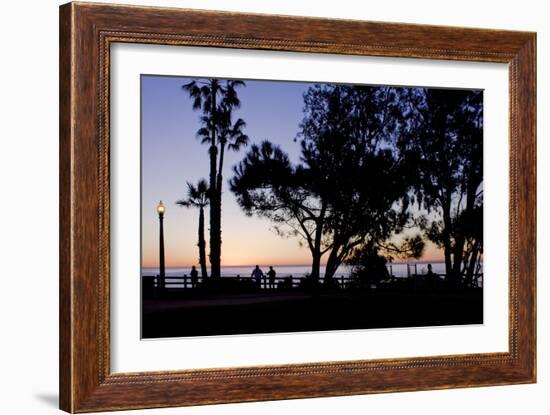 Sunset Promenade II-Rita Crane-Framed Photographic Print